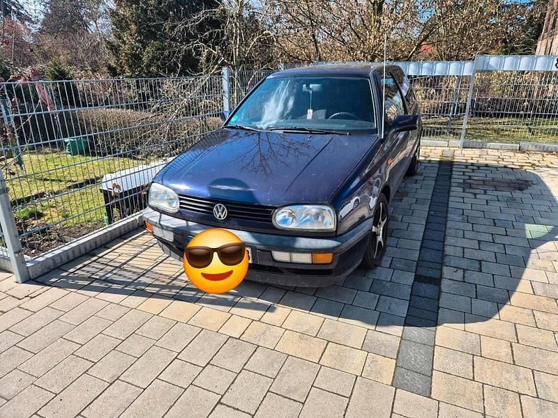 Gebraucht VW Golf III 90 PS (66 kW) 1995 Blau Kleinwagen