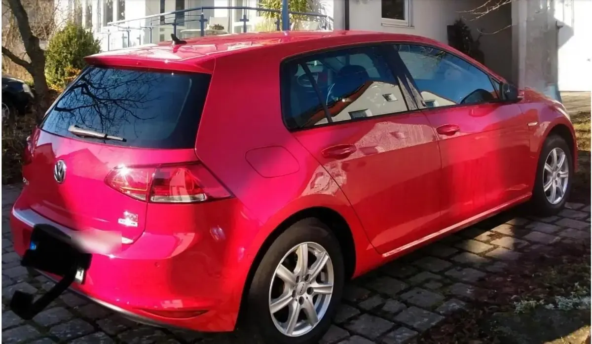 Gebraucht VW Golf VII Cup 110 PS (80 kW) 2014 Rot Limousine