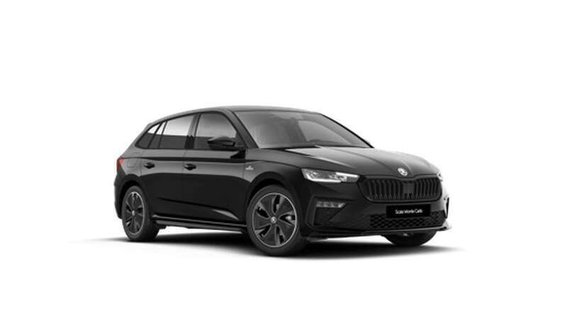 Blackmagic perleffekt/schwarz Neu 2025 Skoda Scala Monte Carlo Kleinwagen | 27.990 € (Etwas zu teuer) - Bild 1/4