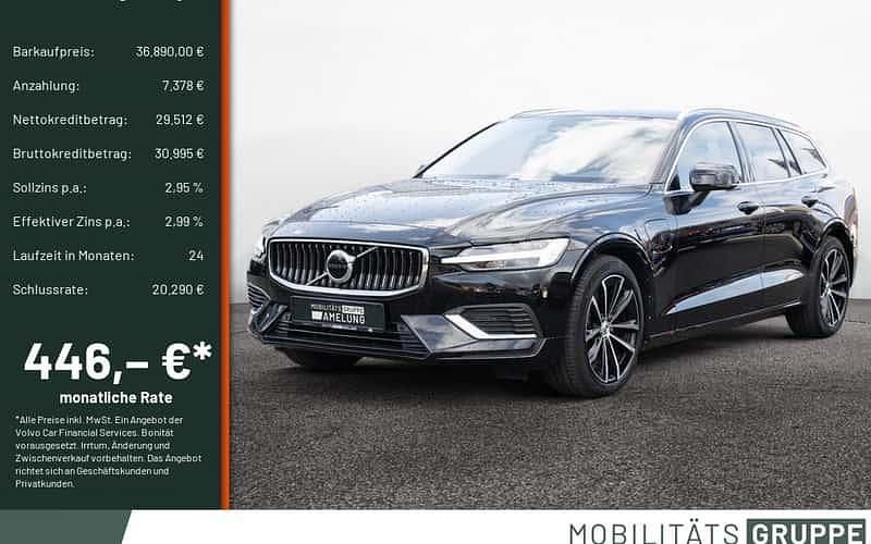 Schwarz Gebraucht 2022 Volvo V60 Core Kombi | 36.890 € - Bild 1/4