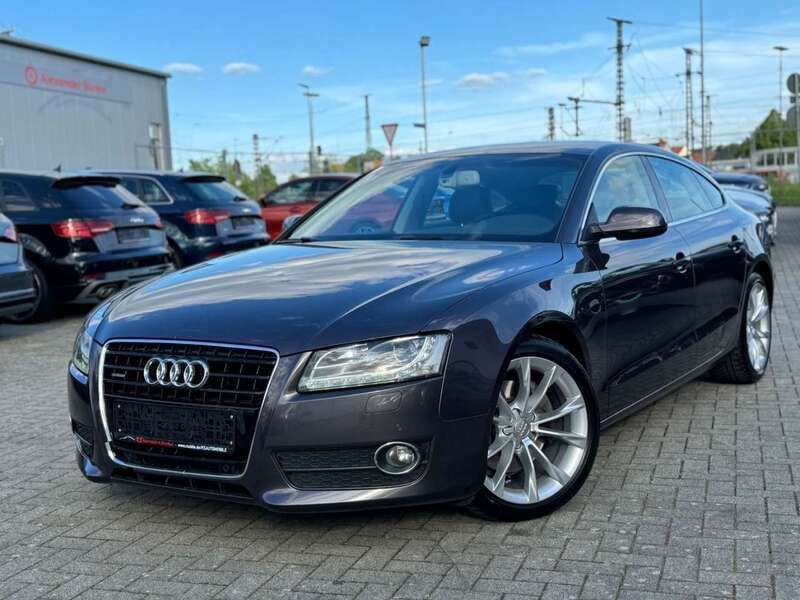 Grau Gebraucht 2009 Audi A5 Sportback Comfort Coupé | 9.950 € (Fairer Preis) - Bild 1/4