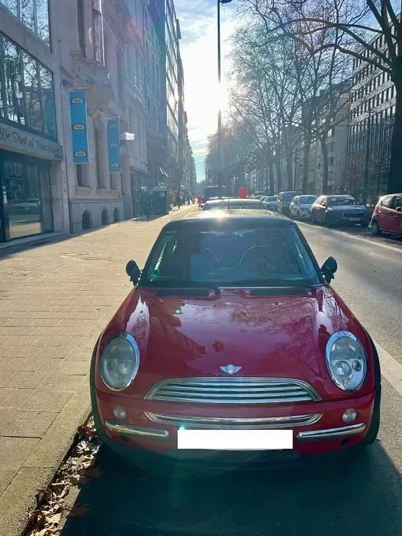 Usado Mini Cooper 116 CV (85 kW) 2004 Rojo Utilitario