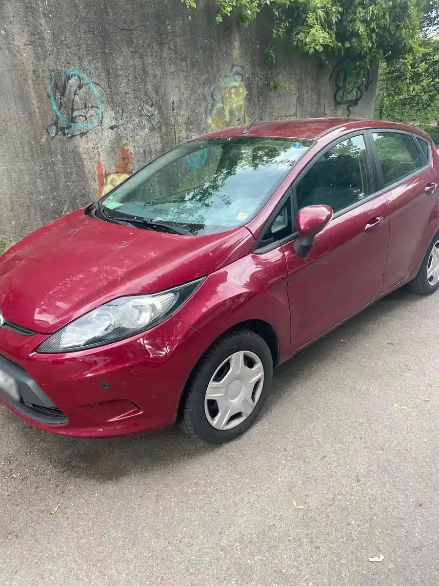 Gebraucht Ford Fiesta 2009 Rot Kleinwagen