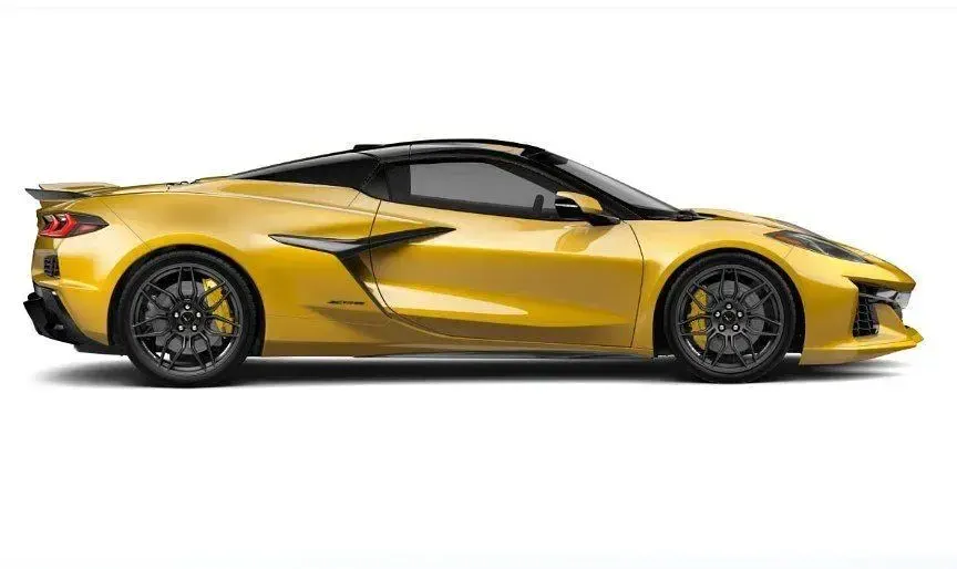 Neu Corvette Z06 646 PS (475 kW) 2025 Gelb Cabrio