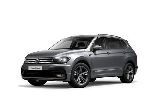 Gebraucht VW Tiguan Allspace R-line 200 PS (147 kW) 2021 Pyrite silver (metallic) SUV