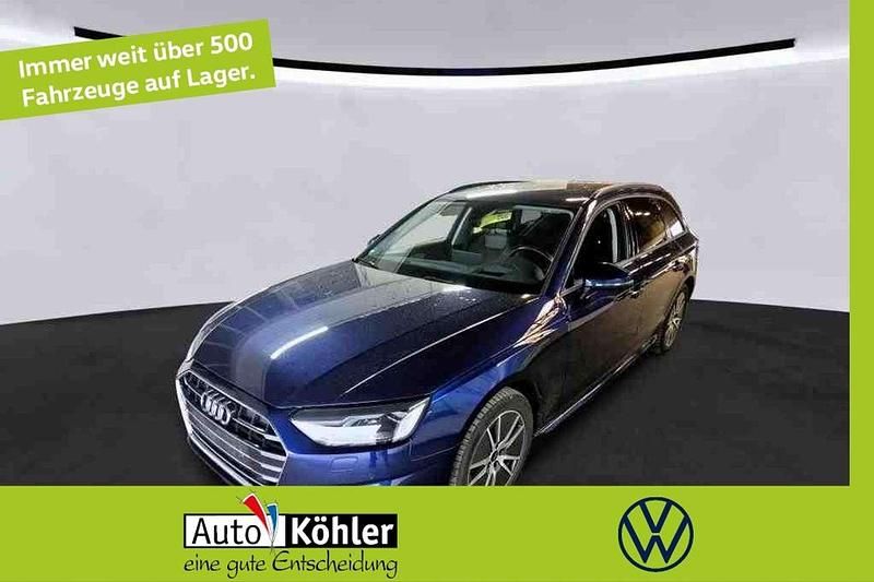 Navarrablau Gebraucht 2022 Audi A4 Advanced Kombi | 27.980 € (Fairer Preis) - Bild 1/3