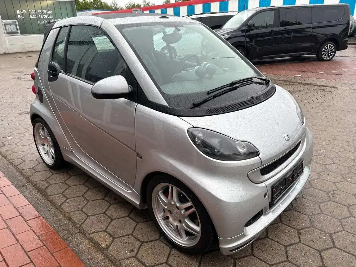 Gebraucht Smart ForTwo Cabrio Brabus 98 PS (72 kW) 2007 Silber Cabrio