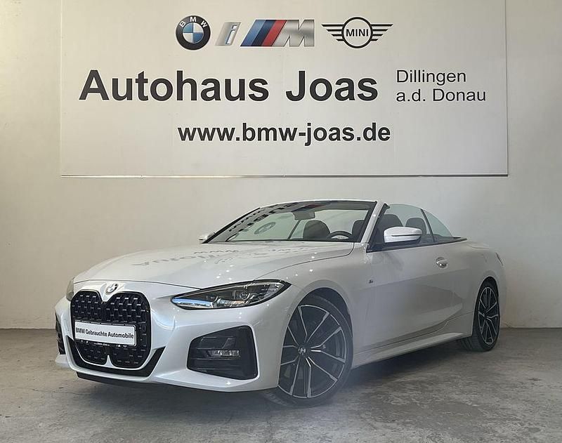 Weiß Gebraucht 2023 BMW 430 Cabriolet Performance Cabrio | 53.200 € (Teuer) - Bild 1/4