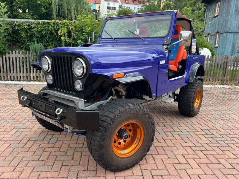 Blau Gebraucht 1977 Jeep CJ SUV | 26.900 € - Bild 1/4