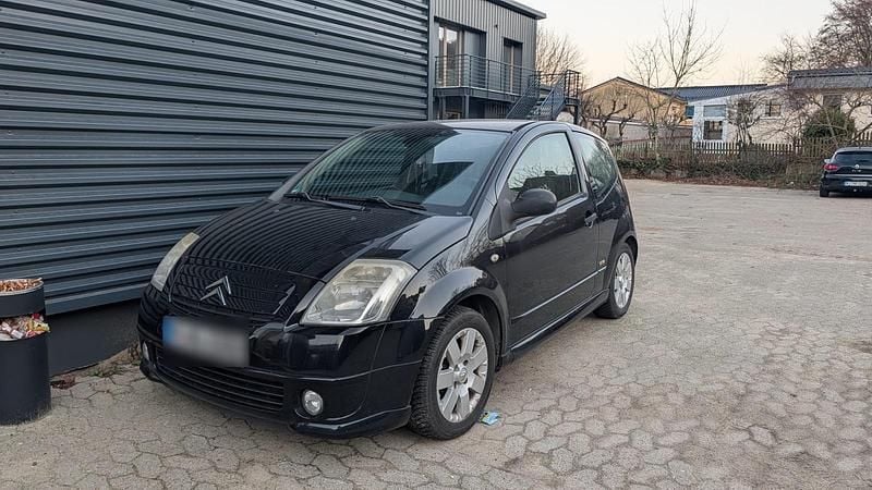 Gebraucht Citroën C2 73 PS (53 kW) 2006 Schwarz Kleinwagen