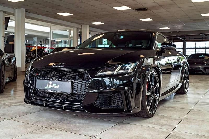Deep green pearl effect Gebraucht 2018 Audi TT RS Sport Coupé | 66.990 € - Bild 1/3