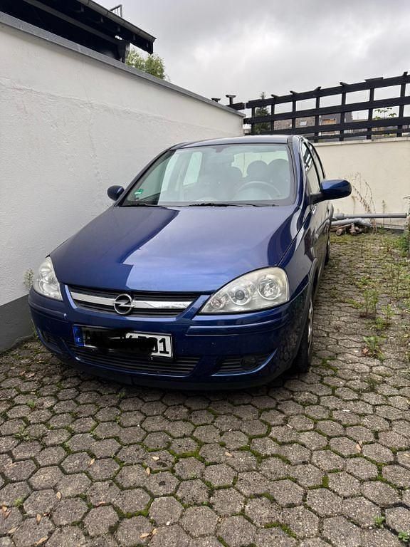 Blau Gebraucht 2006 Opel Corsa Limousine | 1.400 € (Superpreis) - Bild 1/4