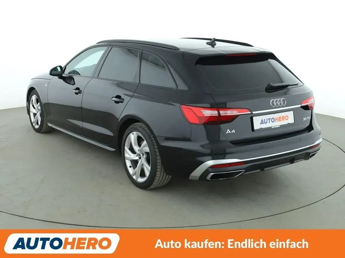 Gebraucht Audi A4 S-Line 163 PS (119 kW) 2021 Schwarz Kombi