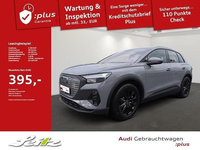 Kieselgrau Gebraucht 2024 Audi Q4 e-tron Advanced SUV | 41.349 € (Etwas zu teuer) - Bild 1/2