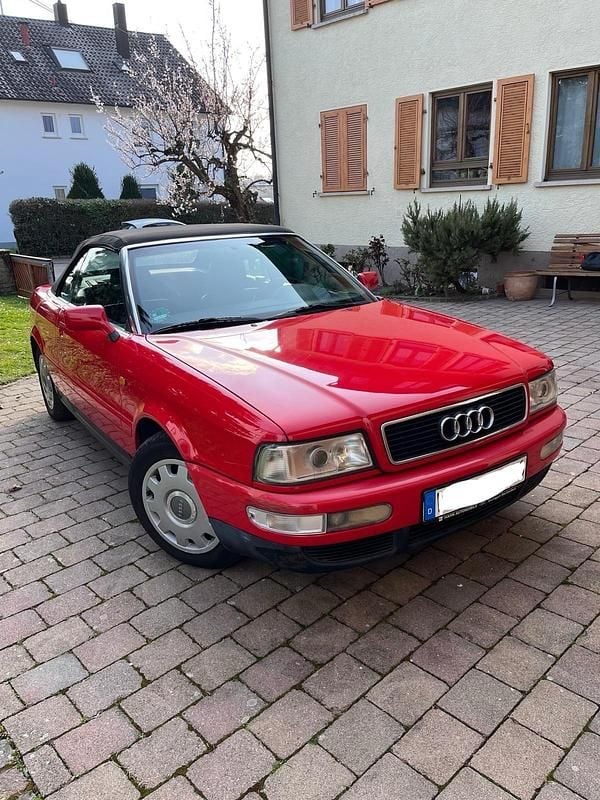 Usata Audi 80 66 CV (48 kW) 1998 Rosso Cabrio