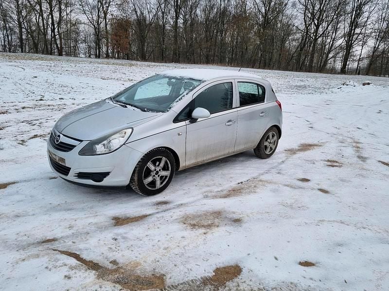 Silber Gebraucht 2008 Opel Corsa Kleinwagen | 1.500 € (Superpreis) - Bild 1/4