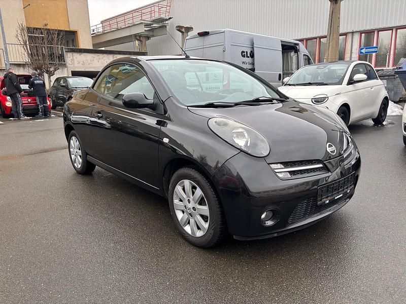 Schwarz Gebraucht 2006 Nissan Micra C+C Cabrio | 3.800 € (Fairer Preis) - Bild 1/4