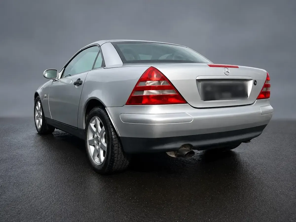 Gebraucht Mercedes SLK200 1998 Silber Cabrio