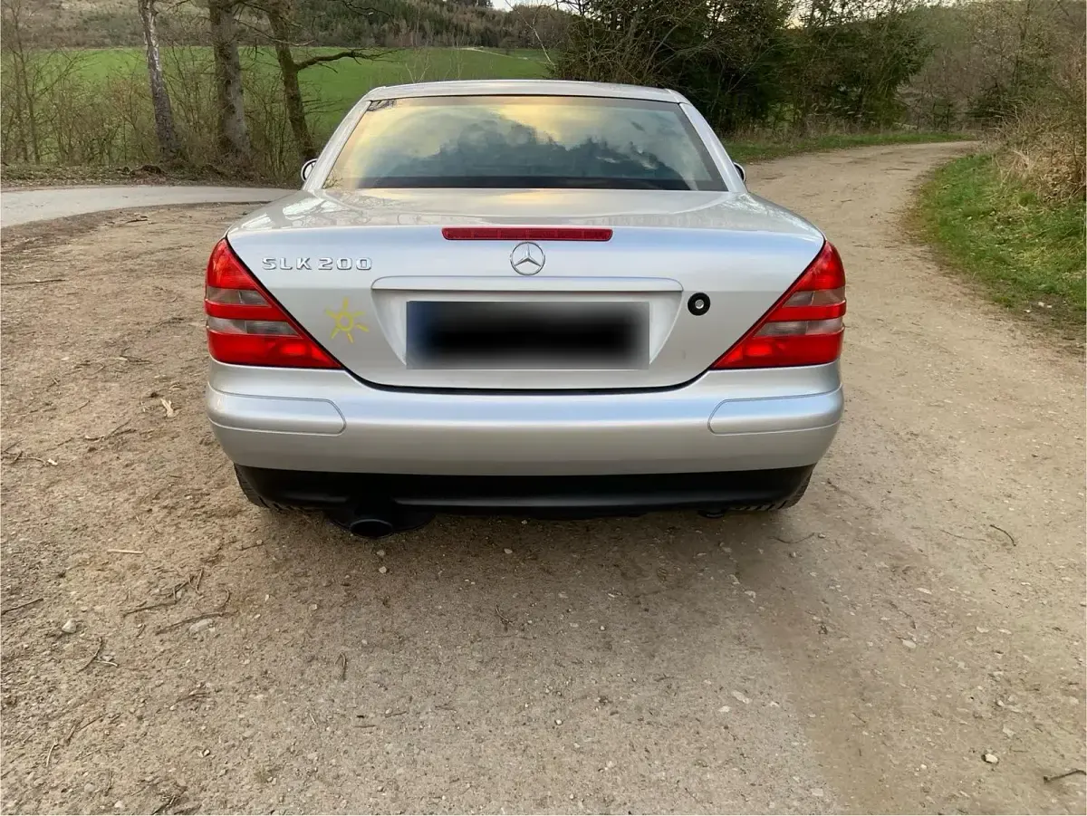 Gebraucht Mercedes SLK200 136 PS (100 kW) 1999 Silber Cabrio