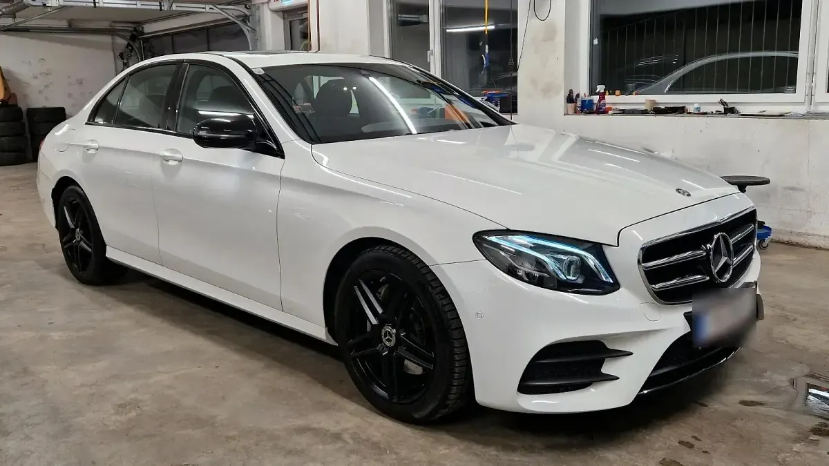 Brugt Mercedes E220 194 HK (142 kW) 2016 Hvid Sedan