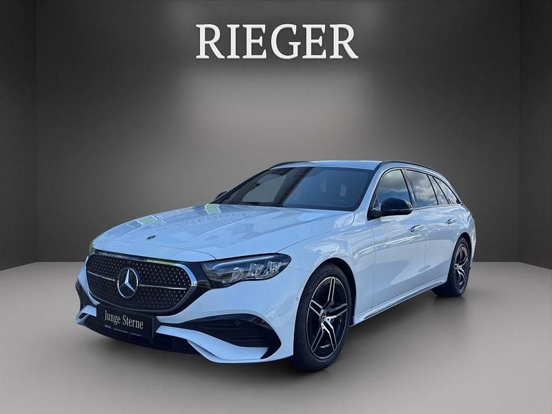 Weiß Gebraucht 2024 Mercedes E220 Advanced Limousine | 47.979 € (Superpreis) - Bild 1/4