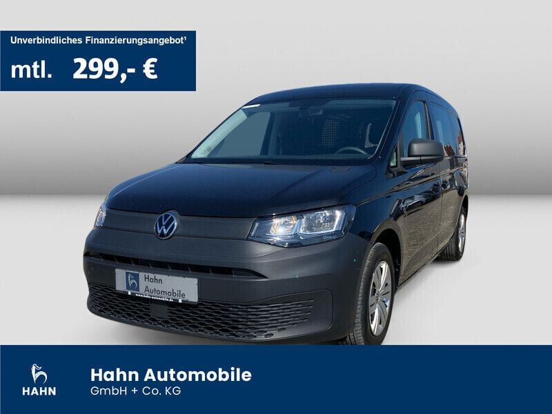 Schwarz Gebraucht 2022 VW Caddy Maxi Van / Kleinbus | 20.990 € (Superpreis) - Bild 1/3