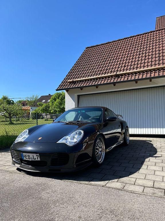 Schwarz Gebraucht 2002 Porsche 996 Turbo Coupé | 70.000 € - Bild 1/4
