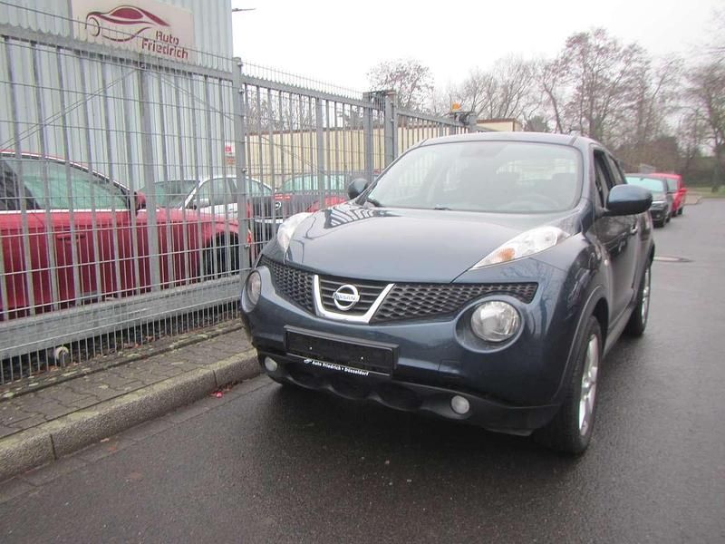 Gebraucht Nissan Juke Acenta 117 PS (86 kW) 2011 Haptic blue (m) SUV