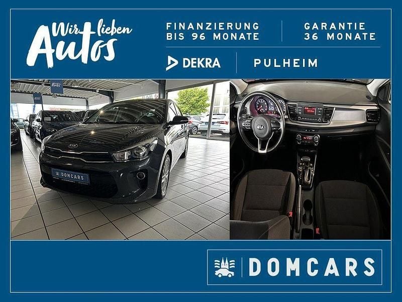 Grau Gebraucht 2019 Kia Rio DREAM-TEAM Edition Kleinwagen | 14.499 € (Fairer Preis) - Bild 1/4