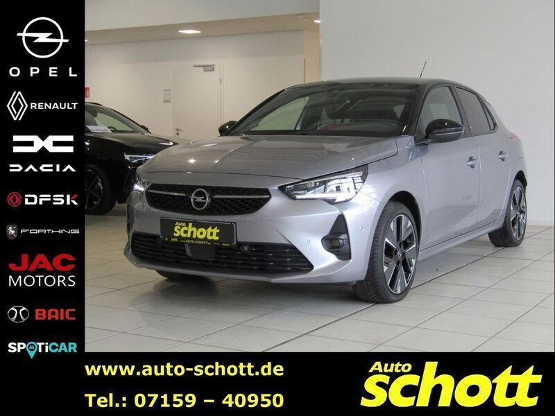 Grau Gebraucht 2021 Opel Corsa-e GS Line Kleinwagen | 15.590 € (Fairer Preis) - Bild 1/4