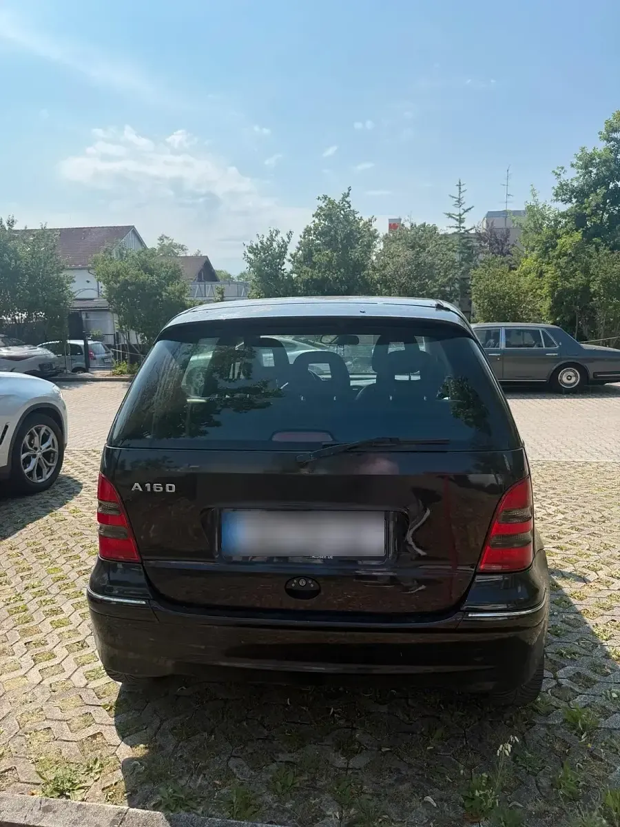 Gebraucht Mercedes A160 102 PS (75 kW) 2004 Schwarz Kleinwagen
