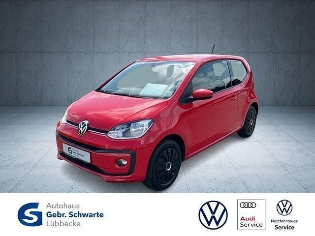 Rot Gebraucht 2021 VW up! Basis Kleinwagen | 12.250 € (Fairer Preis) - Bild 1/4