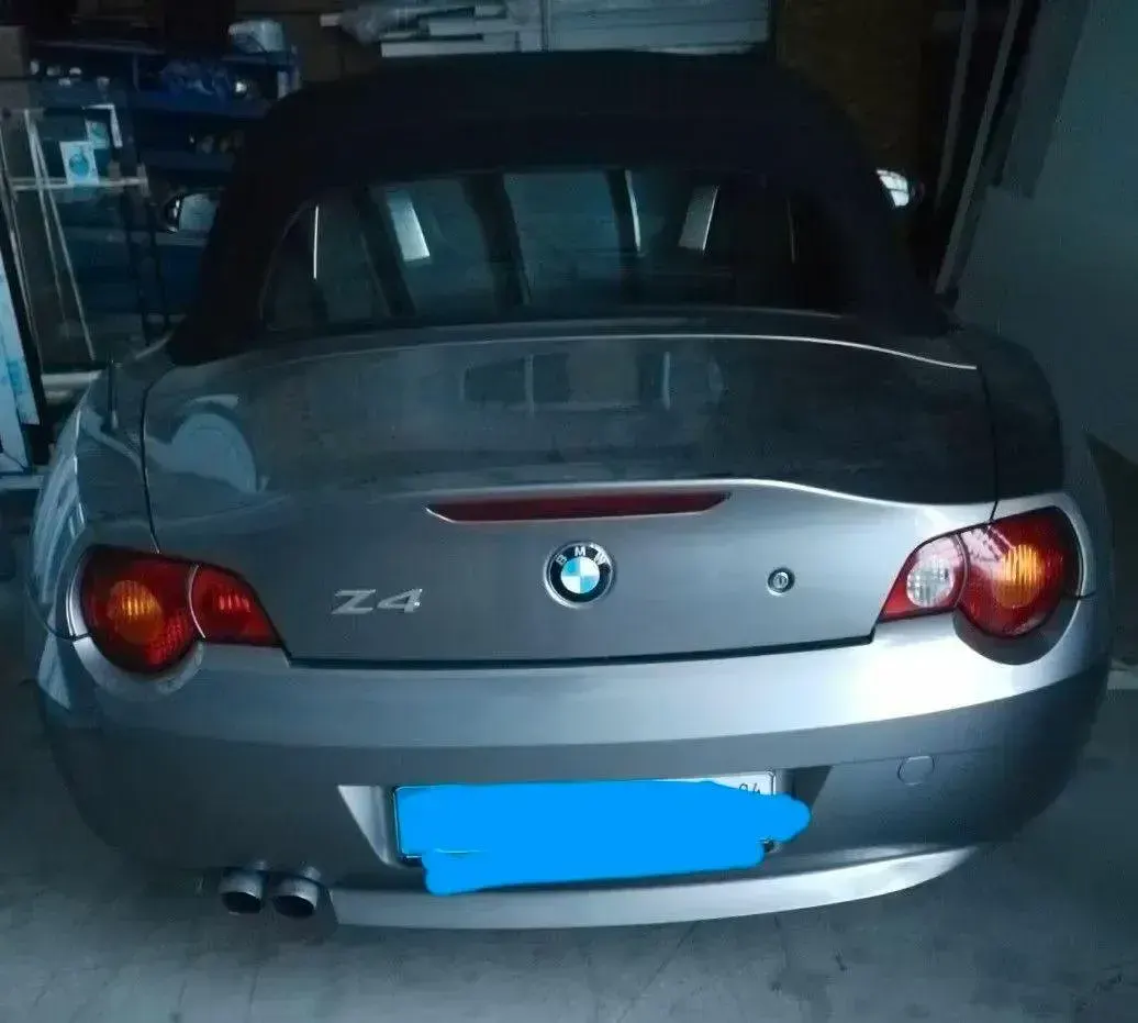 Gebraucht BMW Z4 Sport Line 192 PS (141 kW) 2003 Grau Cabrio