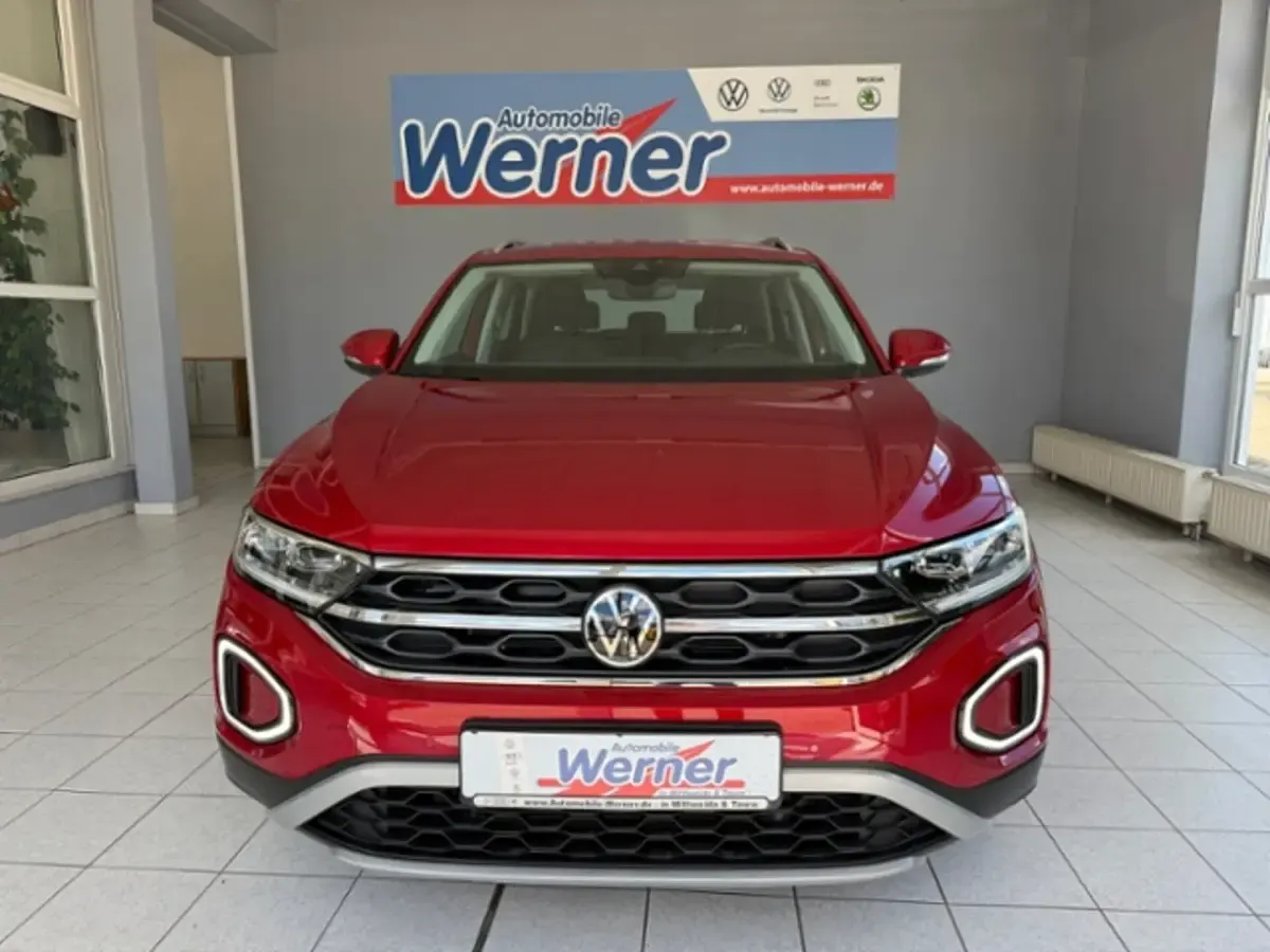 Gebraucht VW T-Roc Style 110 PS (80 kW) 2023 Rot SUV