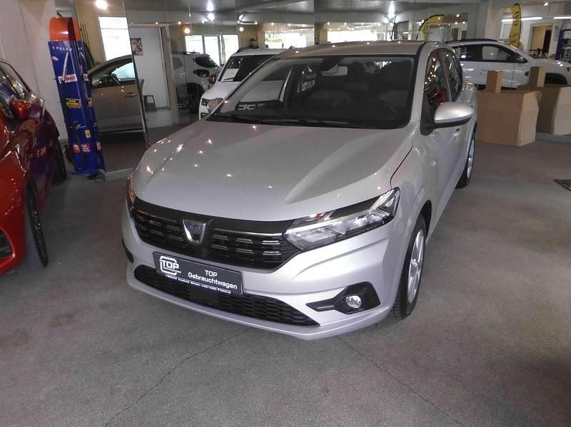 Silber Gebraucht 2021 Dacia Sandero Comfort Kleinwagen | 10.490 € (Guter Preis) - Bild 1/4