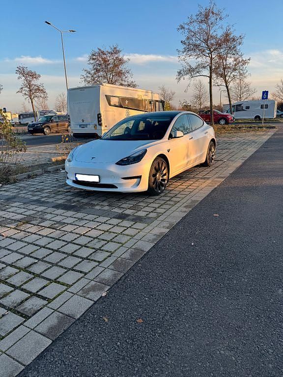 Gebraucht Tesla Model 3 Performance 377 kW (513 PS) 2023 Weiß Limousine