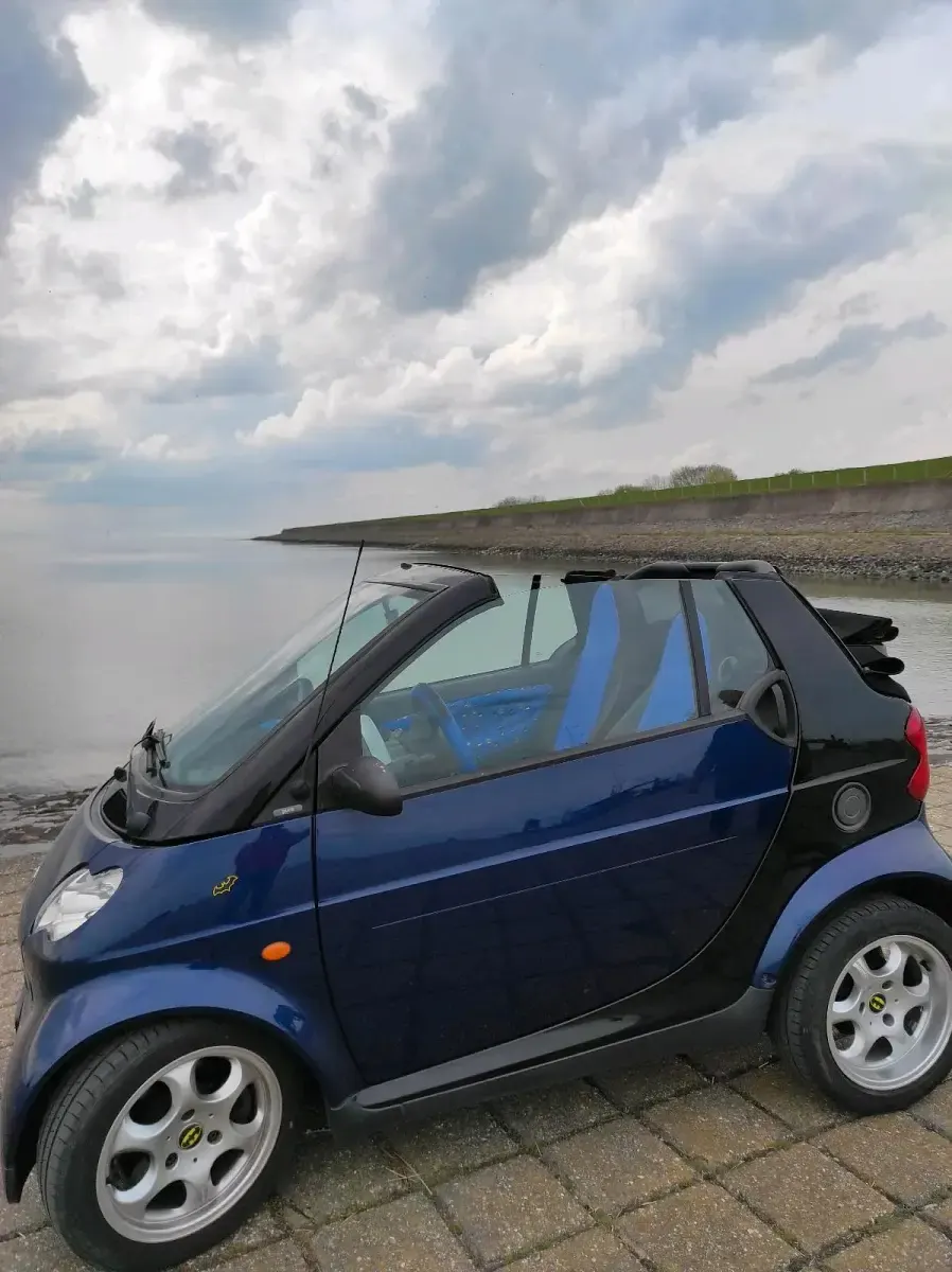 Używany Smart ForTwo Cabrio 61 KM (44 kW) 2006 Niebieski Kabriolet
