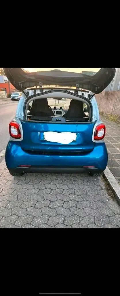 Brugt Smart ForTwo Coupé 71 HK (52 kW) 2017 Blå Coupe