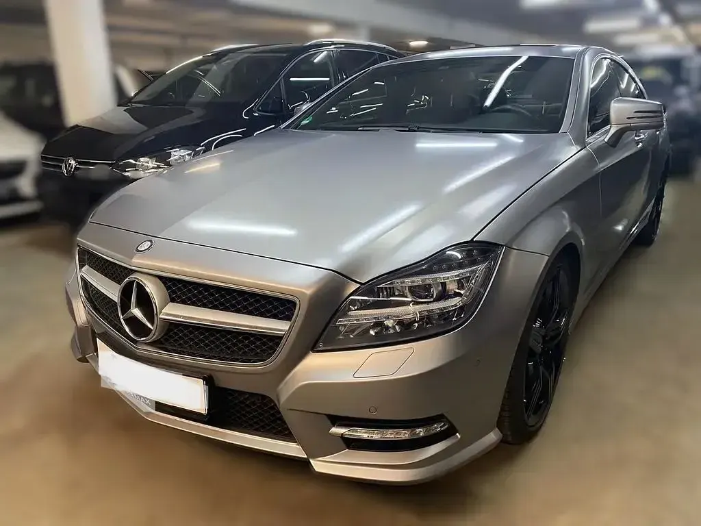 Gebraucht Mercedes CLS500 AMG 408 PS (300 kW) 2014 Designo allanitgrau magno Coupé
