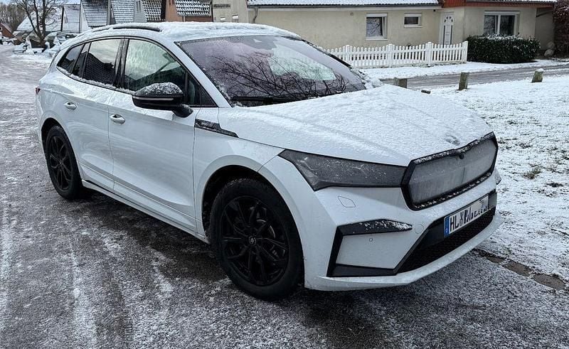 Gebraucht Skoda Enyaq iV SportLine 194 kW (265 PS) 2022 Weiß SUV