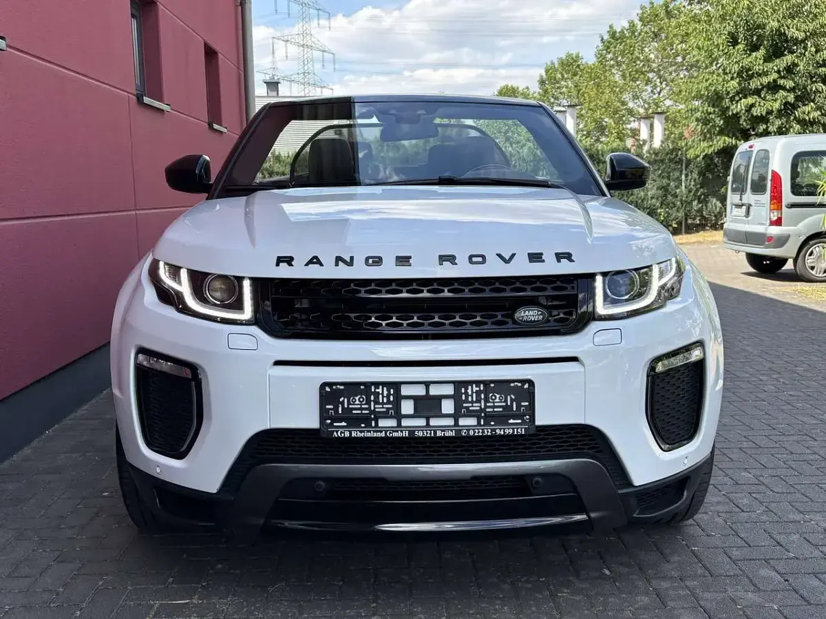 Gebraucht Land Rover Range Rover evoque SE Dynamic 150 PS (110 kW) 2018 **fujiwhite** Cabrio