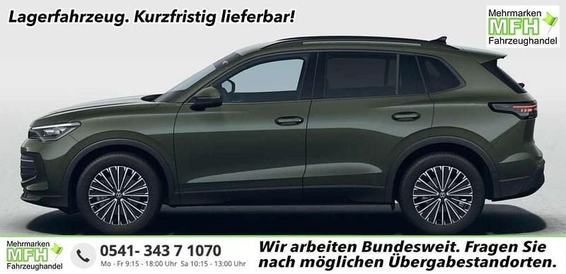 Cipressinogrün metallic Neu 2025 VW Tiguan Comfortline SUV | 41.541 € (Superpreis) - Bild 1/4