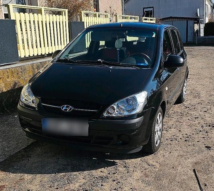Gebraucht Hyundai Getz 69 PS (50 kW) 2008 Schwarz Kleinwagen