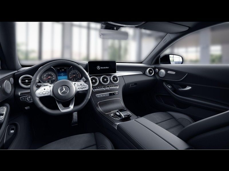 Gebraucht Mercedes C180 AMG 156 PS (114 kW) 2022 Blau Coupé