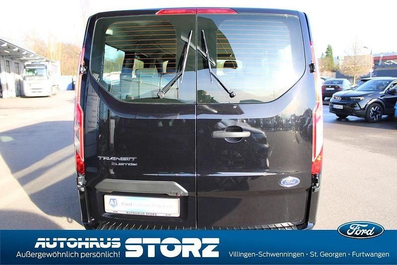 Gebraucht Ford Transit Custom Trend 150 PS (110 kW) 2022 Obsidianschwarz Kombi