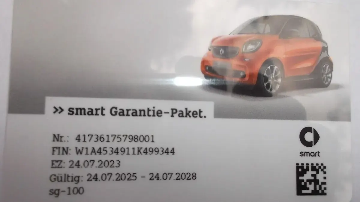 Gebraucht Smart ForTwo Coupé 60 kW (82 PS) 2023 Weiß Kleinwagen
