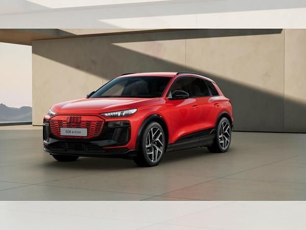 Rot (soneirarot metallic) Gebraucht 2025 Audi SQ6 e-tron Ambiente SUV | 74.930 € (Superpreis) - Bild 1/4