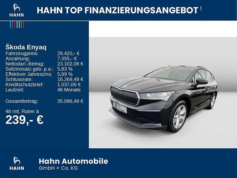 Gebraucht Skoda Enyaq iV Loft 131 kW (179 PS) 2024 Schwarzmagic perleffekt SUV