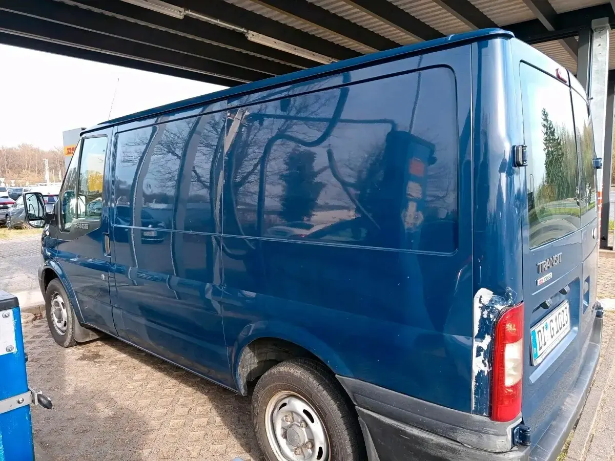 Gebraucht Ford Transit 101 PS (74 kW) 2011 Blau Van / Kleinbus