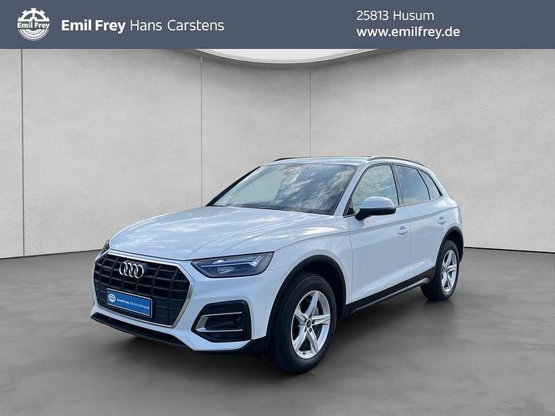 Gletscherweiß metallic Gebraucht 2023 Audi Q5 Business SUV | 39.980 € (Superpreis) - Bild 1/4